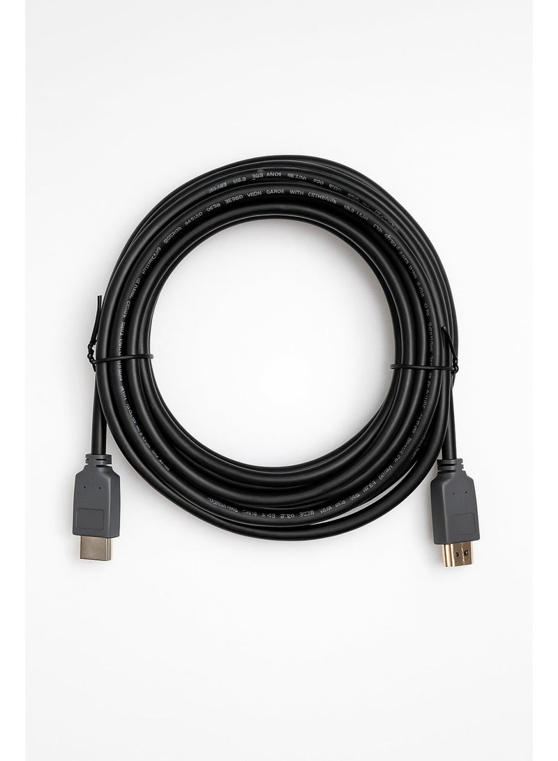 تريب لايت كابل HDMI 4K عالي السرعة 2.0a (M/M) بطول 15 قدمًا - موصلات متينة - أسود (P568-015-2A) لأجهزة التلفزيون وأجهزة العرض وأجهزة الكمبيوتر وأجهزة الكمبيوتر المحمولة وأجهزة الألعاب - Image 1