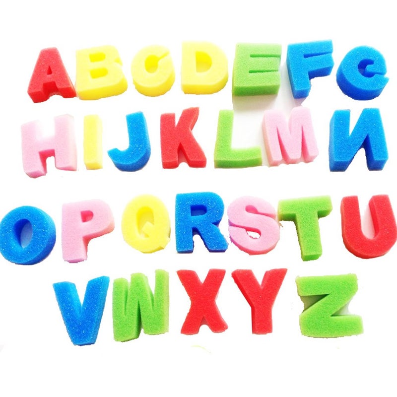 Carykon Artist Studio Alphabet & Numbers Sponges Model, 36 PCS - Image 2