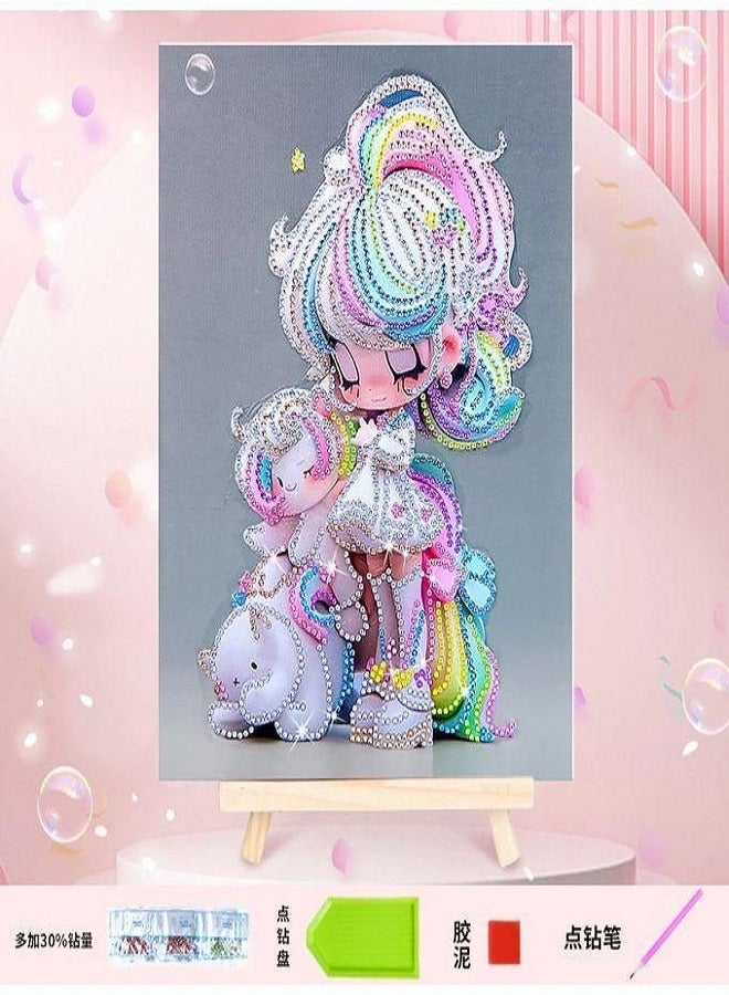 Diy Diamond Painting Kits for Kids, 5D Arts and Crafts for Kids, Painting Kits for Beginners Size 30 x 23  - Image 1
