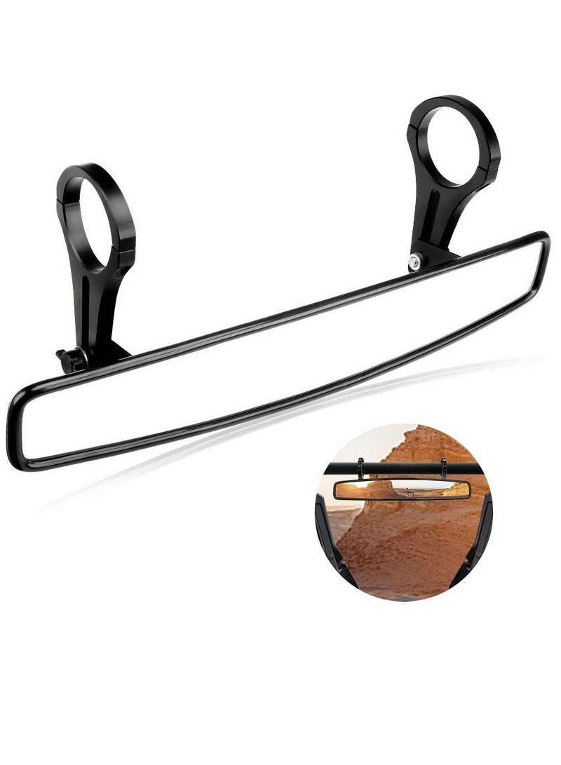 SYOSI RZR RearView Mirror, 15" Ultra Clear SXS UTV Mirror with 1.75" Clamps and Convex Design Compatible with for Polaris RZR Turbo PRO XP, for Pioneer 1000, Arctic Cat Wildcat - Image 1