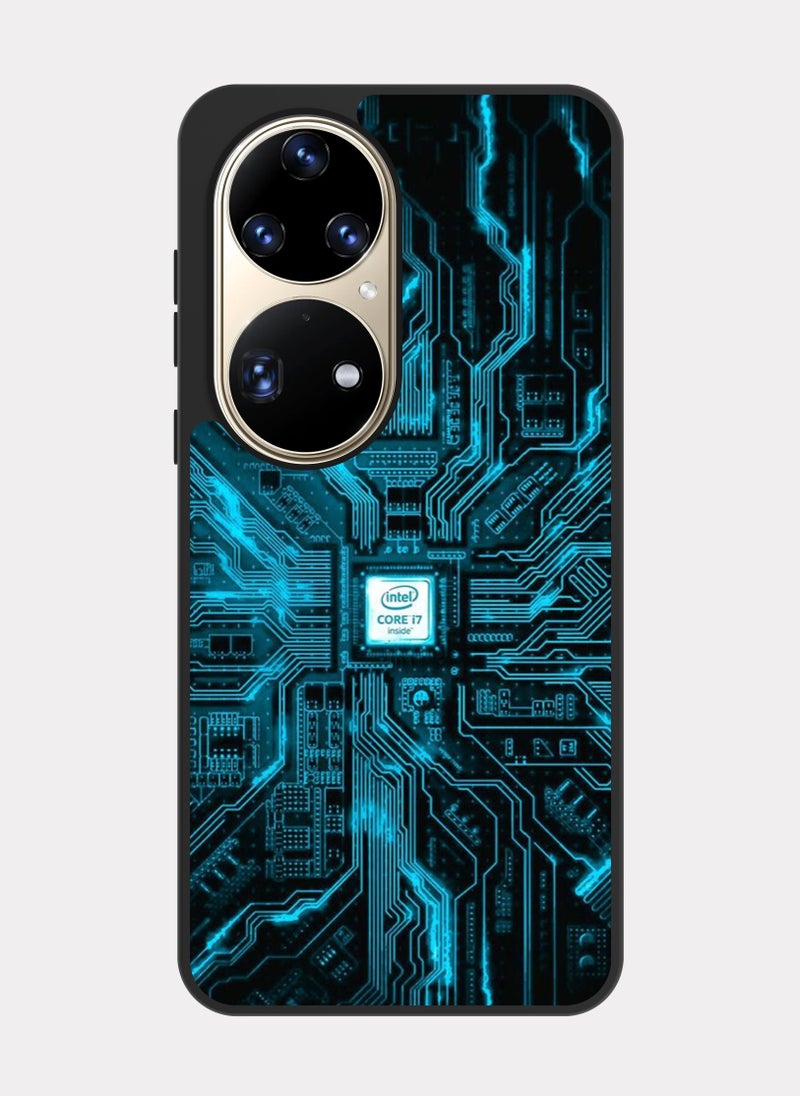 PXLAAT Huawei P50 Pro case cover Intel Computer Processor - Image 1