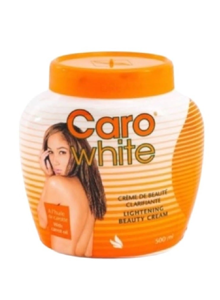 CARO WHITE Lightening And Clarifying Beauty Cream 500ml - Image 1