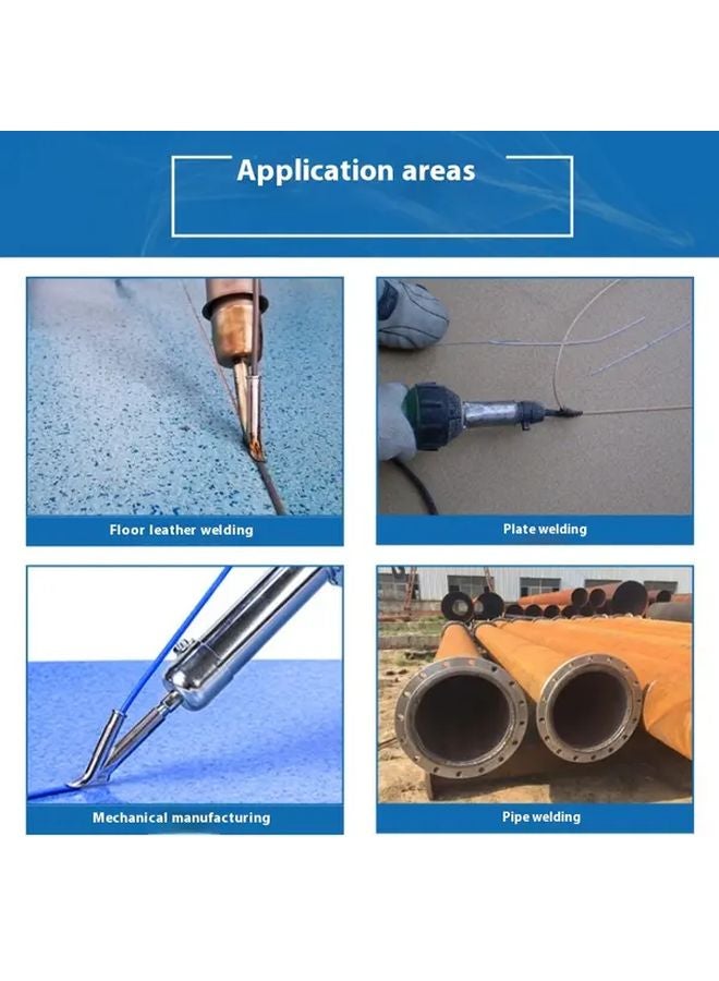 Standard Nozzle Four Piece Set Hot Air Gun Welding Nozzle Plastic Stainless Steel - Image 4
