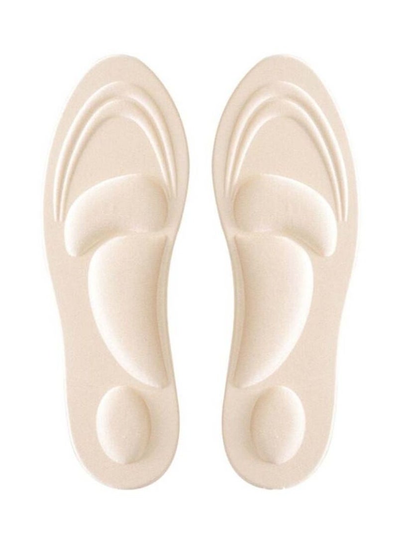 SYOSI Memory Foam Insoles Orthotic Insole High Arch Foot Support Soft insoles 4D Comfort Cushioning Insert for Severe Flat Feet Plantar Fasciitis Feet Pain Foot Valgus for Man And Woman EU 35-40 - Image 5