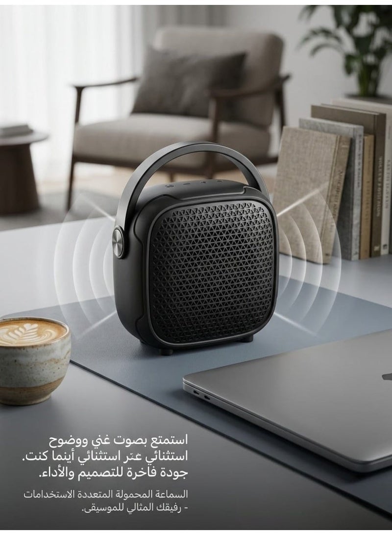 سينجي Portable mini sound speaker, High-volume loudspeaker, Travel-friendly compact bag-sized speaker, 8W Portable Bluetooth speaker with colorful RGB lights, Wireless Super Bass speaker with clear and powerful sound, Multimedia speaker with integrated carry handle, Portable handheld speaker, 3-inch high-performance loudspeaker, Supports USB flash drive and TF memory card and Microphone input, Built-in 800mAh rechargeable battery, Lightweight mini home party speaker, Stereo speaker for trips and events, Compatible with all smartphones and tablets, Glowing speaker with modern and stylish design, High-quality mobile speaker for audio and music, Portable speaker for outdoor trips and family outings, Luminous Bluetooth speaker supporting all media modes. - Image 2