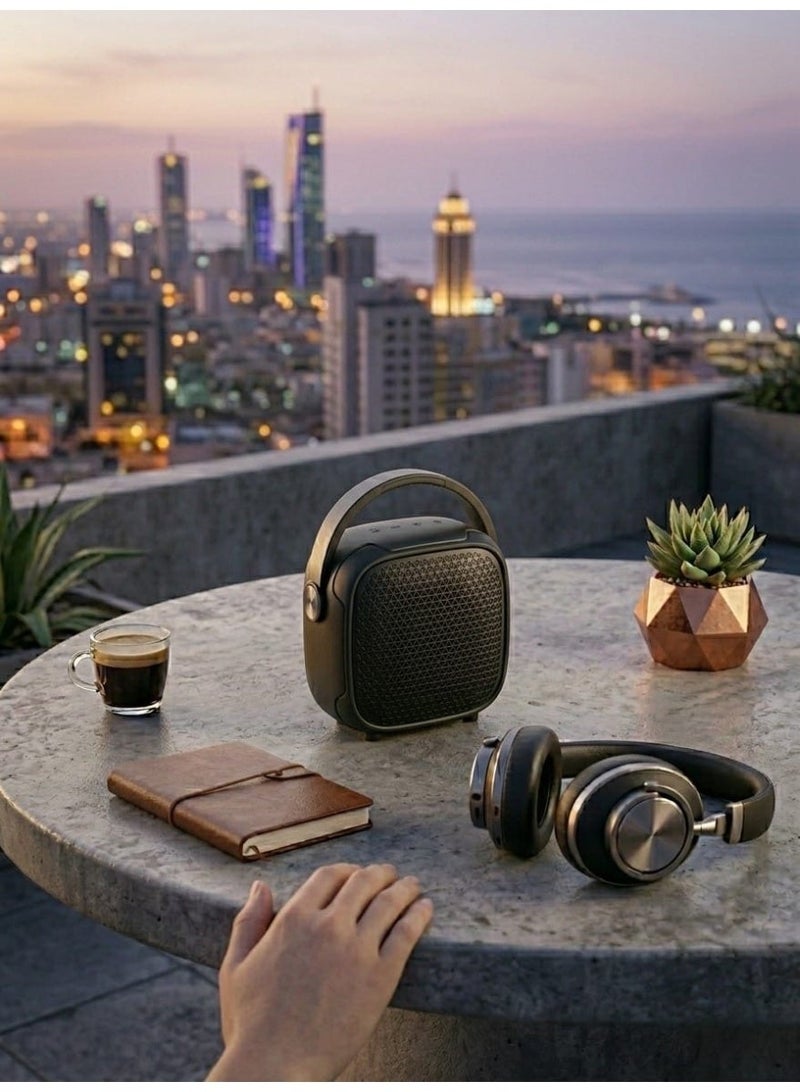 سينجي Portable mini sound speaker, High-volume loudspeaker, Travel-friendly compact bag-sized speaker, 8W Portable Bluetooth speaker with colorful RGB lights, Wireless Super Bass speaker with clear and powerful sound, Multimedia speaker with integrated carry handle, Portable handheld speaker, 3-inch high-performance loudspeaker, Supports USB flash drive and TF memory card and Microphone input, Built-in 800mAh rechargeable battery, Lightweight mini home party speaker, Stereo speaker for trips and events, Compatible with all smartphones and tablets, Glowing speaker with modern and stylish design, High-quality mobile speaker for audio and music, Portable speaker for outdoor trips and family outings, Luminous Bluetooth speaker supporting all media modes. - Image 4