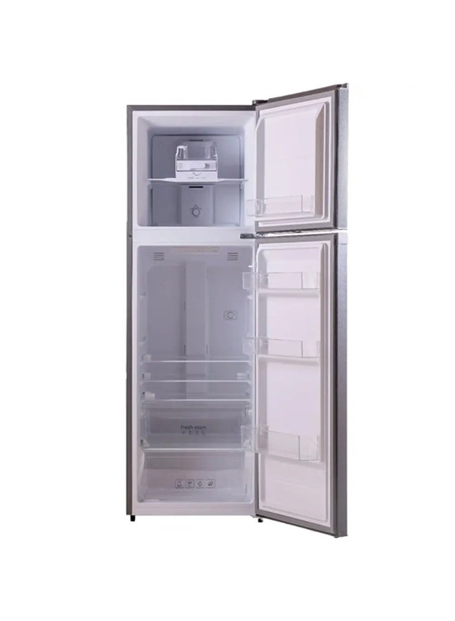 تيرم  Terim 280L Net Capacity Double Door Top Mount Refrigerator Bright Silver TERR400SS TERR400SS silver - Image 3
