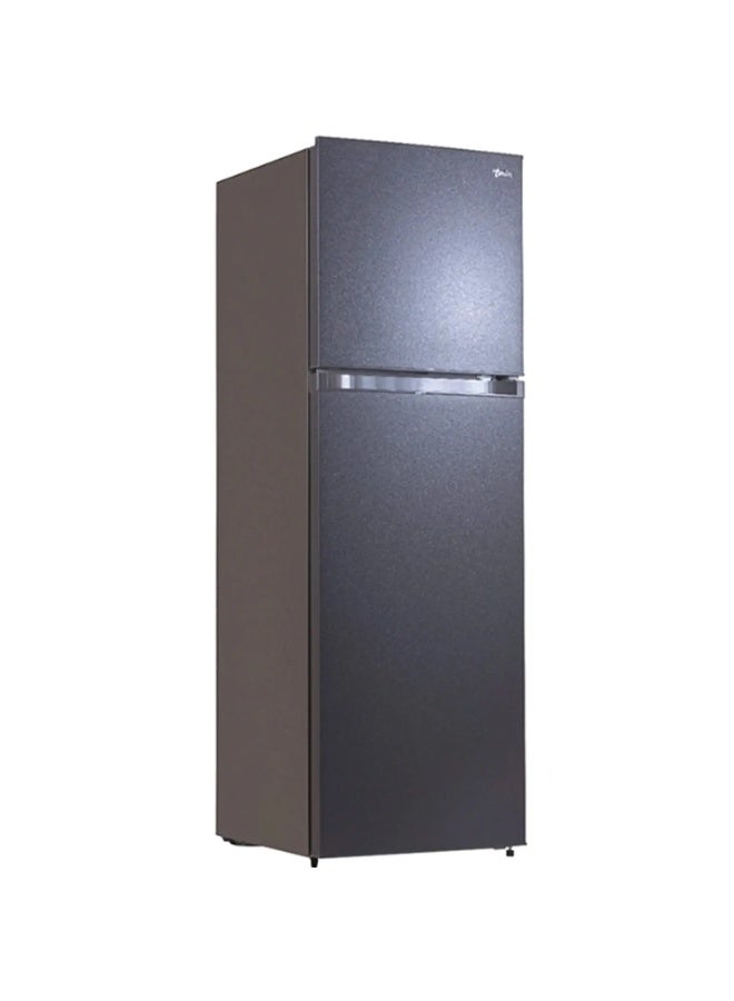 تيرم  Terim 280L Net Capacity Double Door Top Mount Refrigerator Bright Silver TERR400SS TERR400SS silver - Image 1