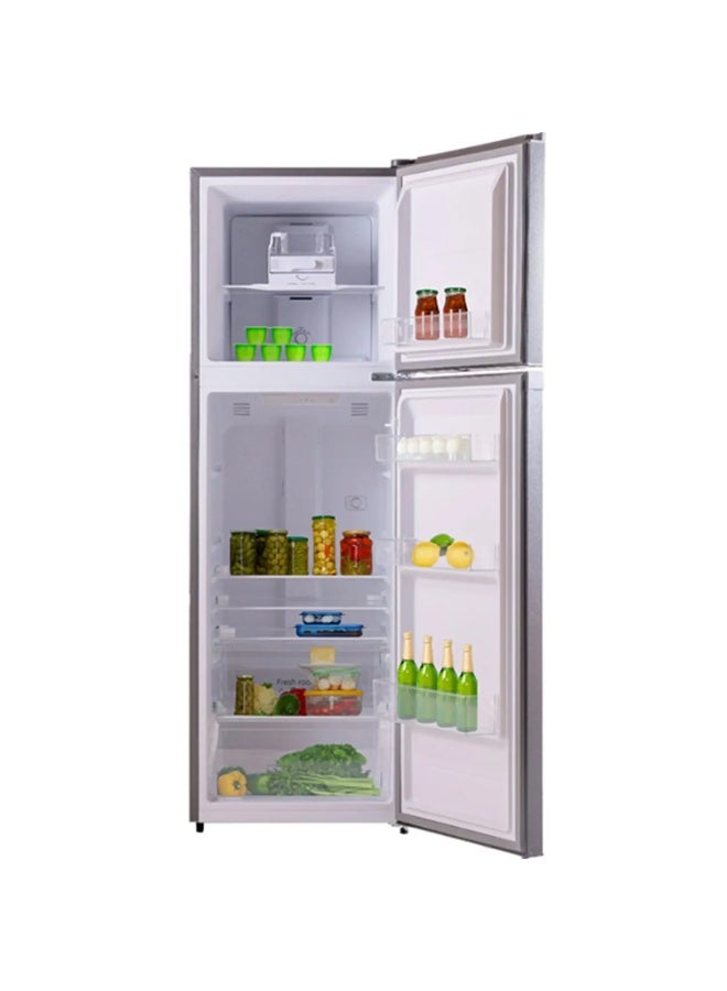 تيرم  Terim 280L Net Capacity Double Door Top Mount Refrigerator Bright Silver TERR400SS TERR400SS silver - Image 4