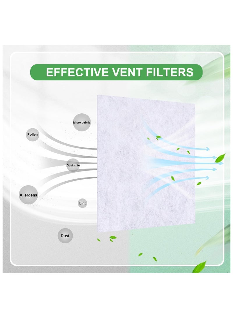 20 Pcs Air Vent Filter, 71" X 16" Vent Filters Paper Anti Dust Net Strainer Air Conditioner Vent Filtration Air Quality Improvement Filter Replacement For HVAC AC And Heating Intake  - Image 2