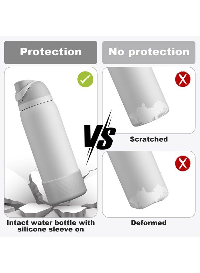 Beonsky Silicone Boot for Owala Water Bottle 32 oz, Anti-Slip Protective Sleeve for FreeSip/Twist/Flip Stainless Steel Water Bottles Accessories - Image 3