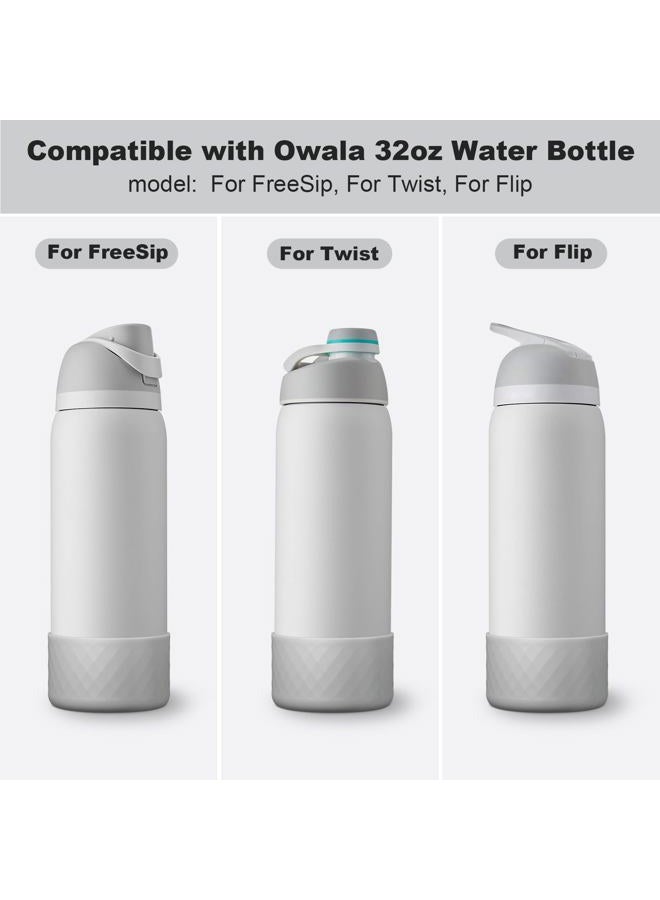 Beonsky Silicone Boot for Owala Water Bottle 32 oz, Anti-Slip Protective Sleeve for FreeSip/Twist/Flip Stainless Steel Water Bottles Accessories - Image 2