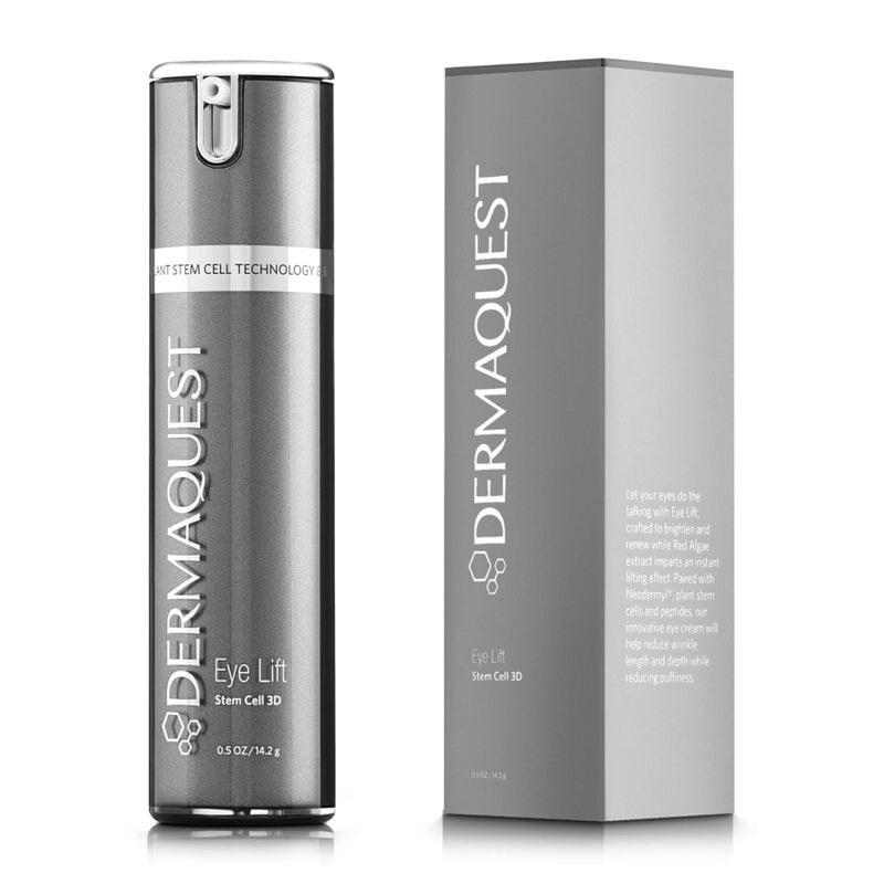 DermaQuest Stem Cell 3D Eye Lift Cream - Anti-aging, Brightening, Puffiness, Dark Circles, Fine Lines and Wrinkle Reducer (0.5 oz.) - Image 1