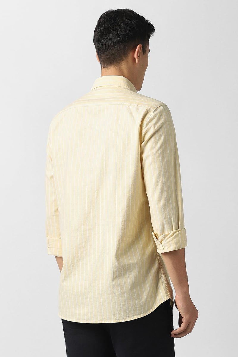 Van Heusen_Mens__Shirts_(VSSFUSLFL44336_Yellow_46) - Image 3