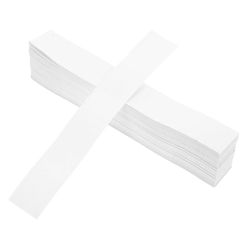White Self Adhesive Money Bands 150 Pieces Blank Banknote Wrappers For Cash Organization - Image 2