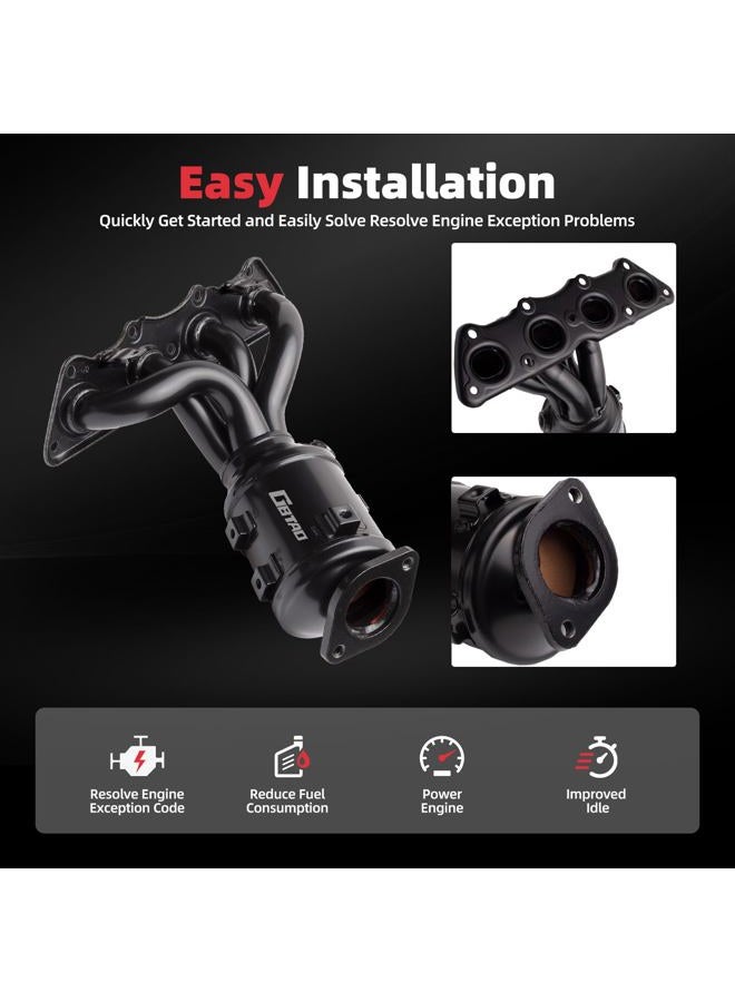 GBTAD Catalytic Converter Kit Direct-Fit Compatible with 2012-2017 Hyundai & Kia - Accent, 2012-2017 Veloster, 2012-2014 Soul, 2012-2016 Rio L4 1.6L (EPA Compliant) - Image 4