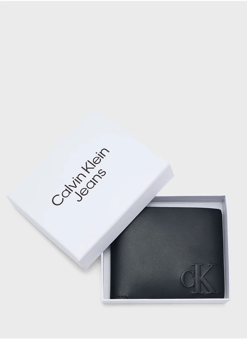 Calvin Klein Jeans Logo Emboss Bifold Wallet
