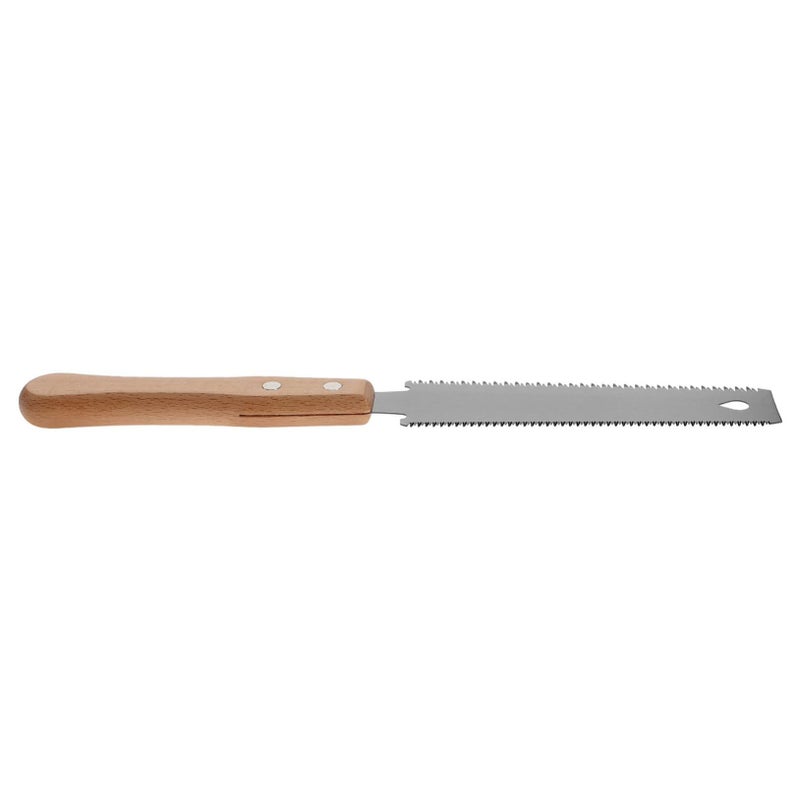 Double Sided Heavy Duty Hand Saw with Ergonomic Handle for Woodworking and Pruning - Image 2