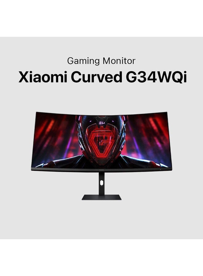 Xiaomi Curved Gaming Monitor G34WQi 180Hz 34Inch Black - Image 4