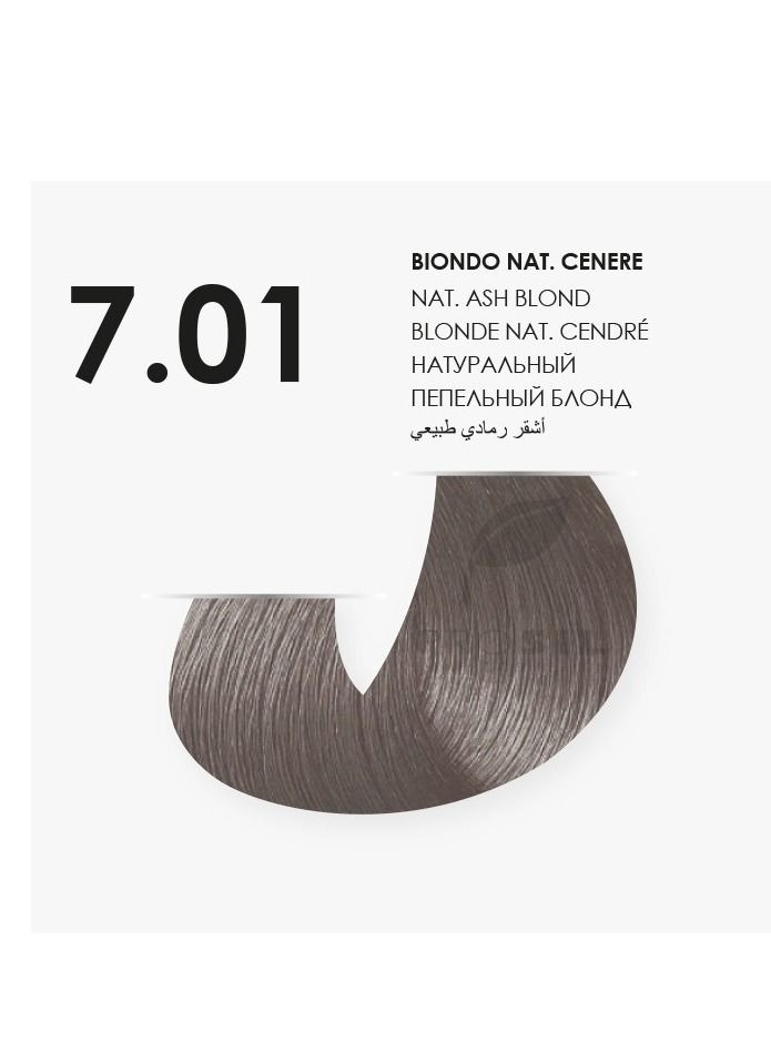 بروسيل صبغه شعر كريمي أشقر رمادي طبيعي رقم 7.01 - Image 2