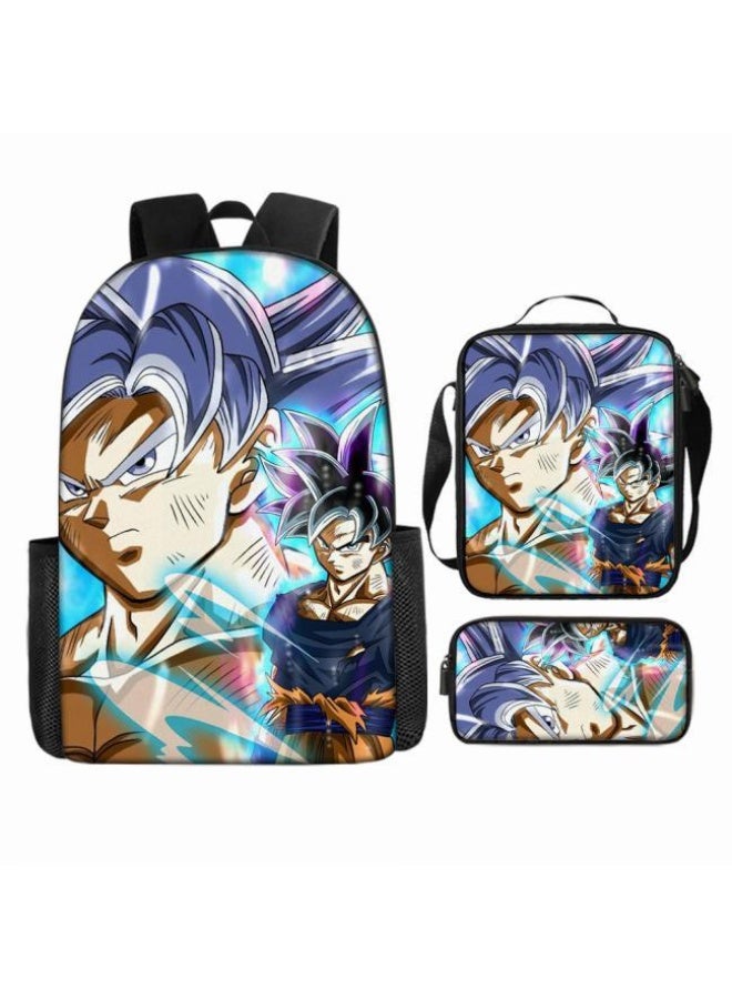 عام حقيبة ظهر مطبوعة عالمية مشتركة - مجموعة حقائب ظهر من ثلاث قطع (متوفرة للطلاب والأطفال والأصدقاء في النزهايات وتسلق الجبال وما إلى ذلك) - 3 - Image 4