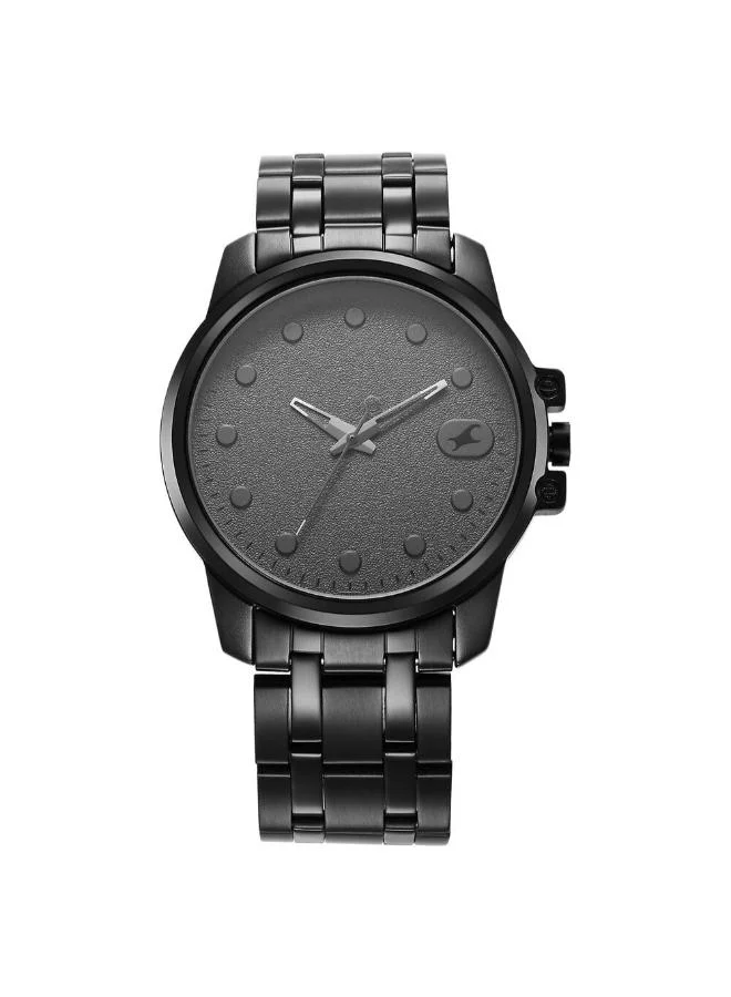 fastrack Men's Stainless Steel Analog Watch 3314NM01 - 40 mm