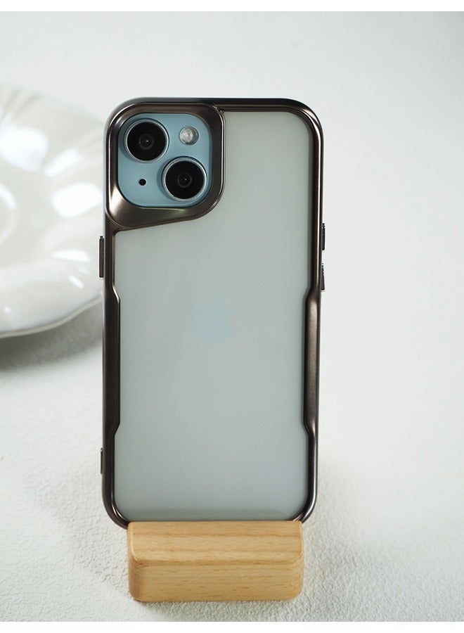 شيبشيب غطاء آيفون 15 بلس، غطاء ممتص للصدمات غير قابل للاصفرار، ظهر شفاف مقاوم للخدوش - Image 1