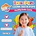 Zollipops Clean Teeth Pops Sugar Free Candy with Xylitol DyeFree Lollipops  Keto  DiabeticFriendly DentistApproved Treats for Kids Mango  Strawberry 52 oz - Image 4
