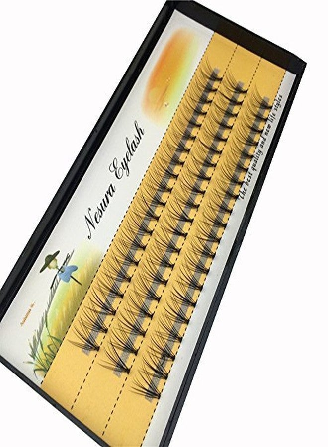 BODERMINCER 10D 60pcs Black Handmade False Eyelashes Natural Long Individual Eyelashes Extension Fake Lashes Makeup Beauty Cosmetic (10mm) - Image 4