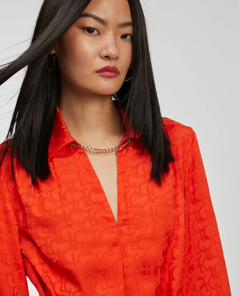 Lola Casademunt Logo print dress