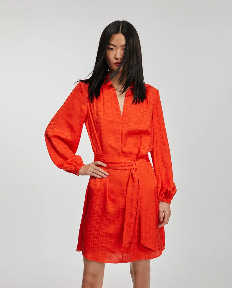 Lola Casademunt Logo print dress