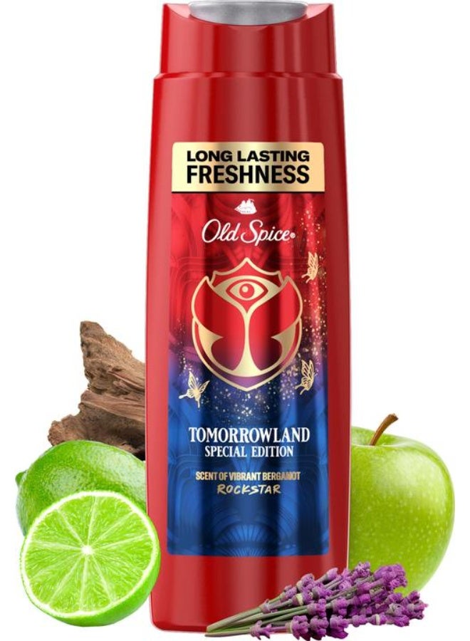 Old Spice Tomorrowland Special Eddition 3-in-1 Shower Gel For Men, Long-Lasting Fresh Fragrance in Perfume Quality, 400ml - Image 2
