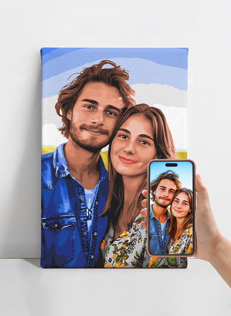 uPaint Customized Paint by Numbers Kit