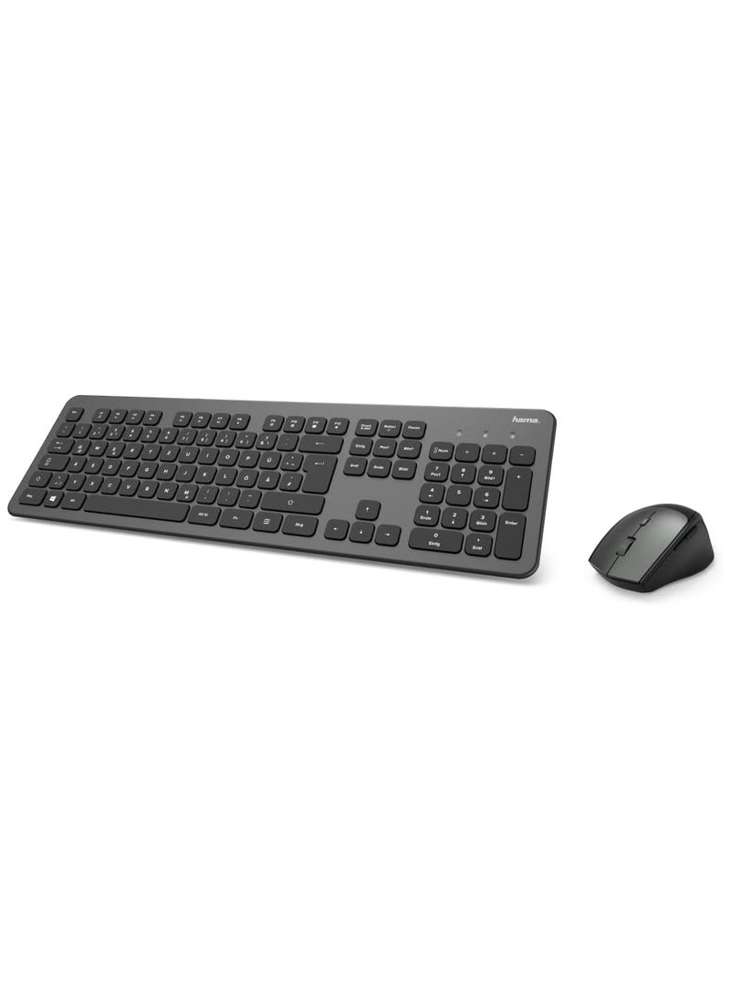 Hama D3182677 KMW-700 Gulf Wireless Keyboard and Mouse Set  - Image 1