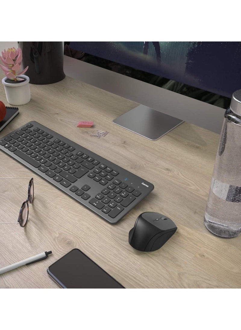 Hama D3182677 KMW-700 Gulf Wireless Keyboard and Mouse Set  - Image 4