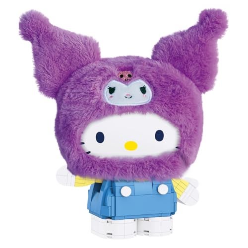 Brickcraft Hello Kitty Friends Fluffy Fit Building Set with Kuromi AddOn 239 Pieces Cute Collectible Brick Figure Toy for Display or Play Ages 12 Officially Licensed Sanrio Character Gift Set - Image 5