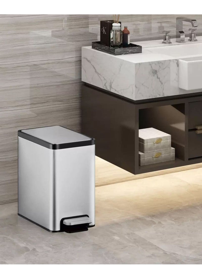 Sensible EKO Sensible ECO Living 6.7L Soft Close Stainless Steel Pedal Bin Pack Of 2 - Image 2