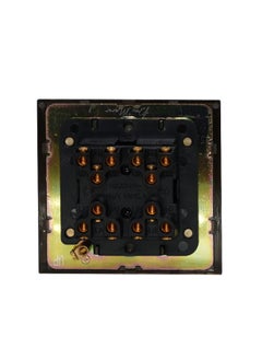 Donmarco 4 Gang 2 Way Wall Light Switch (86) – Plain Toggle Design – Stainless Steel Panel, Fire-Resistant Electric Switch, 15-Year Warranty, Wall Switch for Home and Office (Gun Grey)  - Image 4