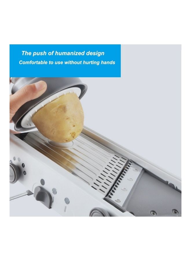 NIBEMINENT Potato Wire Shred Slicer Silver - Image 4