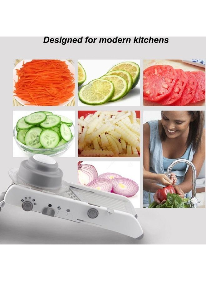 NIBEMINENT Potato Wire Shred Slicer Silver - Image 5