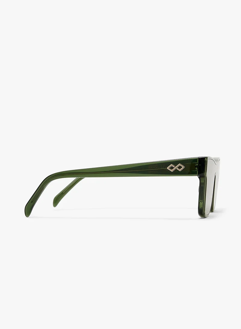KAREN WAZEN Harlow Reactangle Sunglasses
