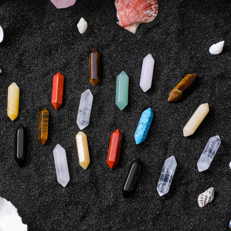 Funewest Valentines Day Cards For Kids With Crystals  24Pack Atlantis-Inspired Themed Cards And Healing Gemstones  Perfect Valentines Gifts Exchange For Boys Girls Toddlers Class Classroom School Party Favor - Image 3