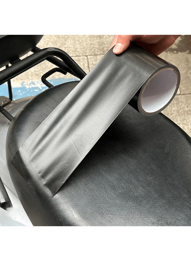 Black High Strength Waterproof Adhesive Tape for Cushion Seat Sofa Repair - Image 2