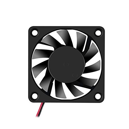Dorhea Fan 60x60x10 mm DC 24V 6010 Brushless Cooling Fan, Replacement Ball Bearing 60mm Fan for Cooling DIY PC Computer Case Fan - 2 Pin Case Fan (Pack of 4Pcs) - Image 4
