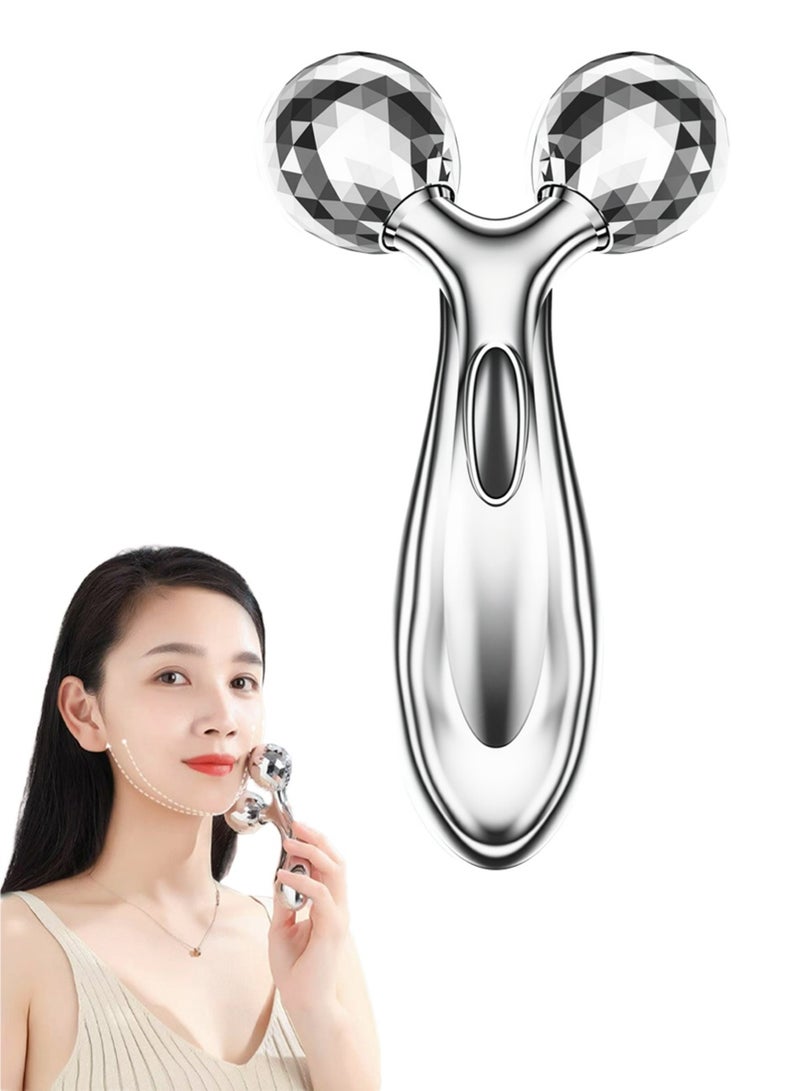 Riva 3D Roller Face Massager,Face Sculpting Tool，Facial Massager Lifting Tool Skin Tightening Reduce Puffiness - Image 1