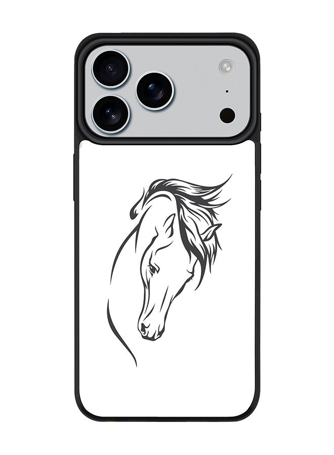 Stylizedd iPhone 17 Pro Max Case, [Compatible with MagSafe] Slim Magnetic cover Phone Case iPhone 17 Pro Max -ArabStallion Strut - Image 1