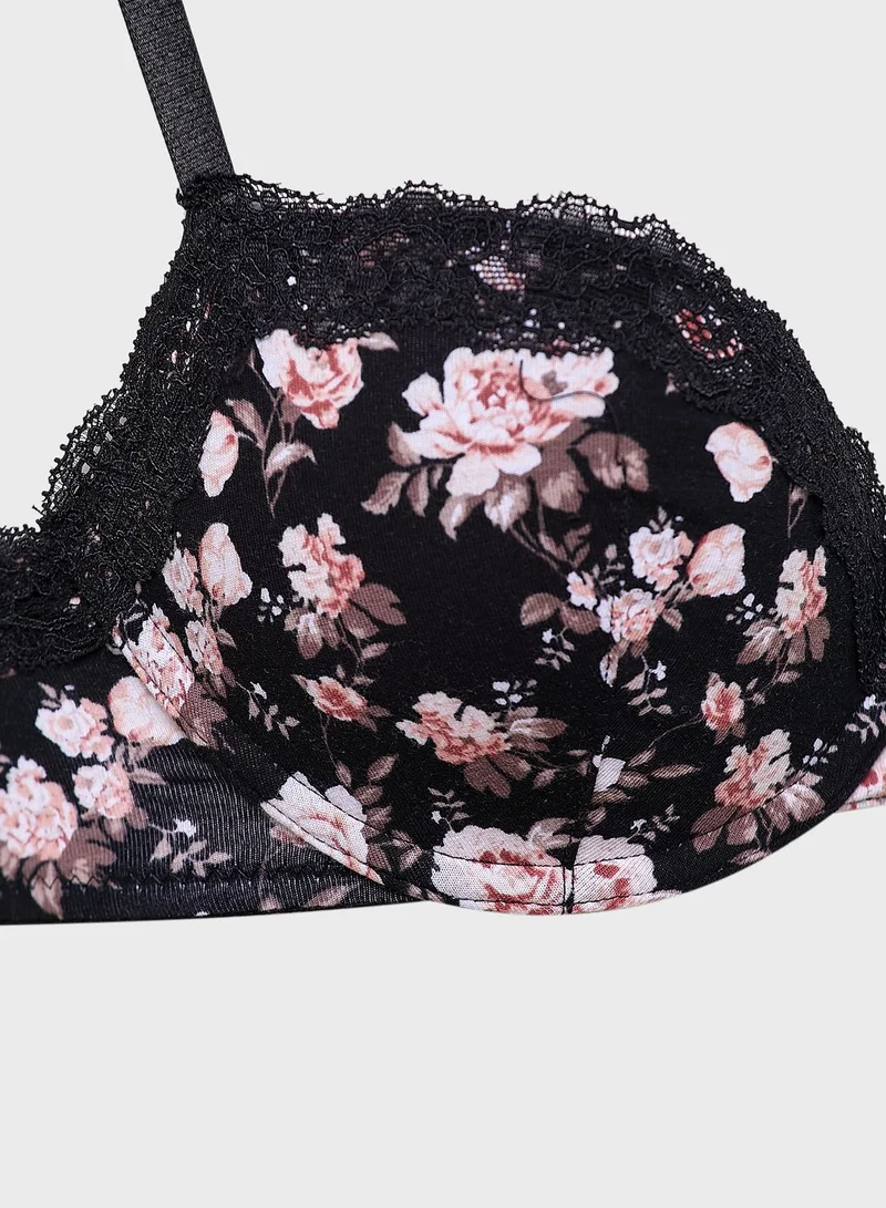 Nayomi Cotton Demi Bra
