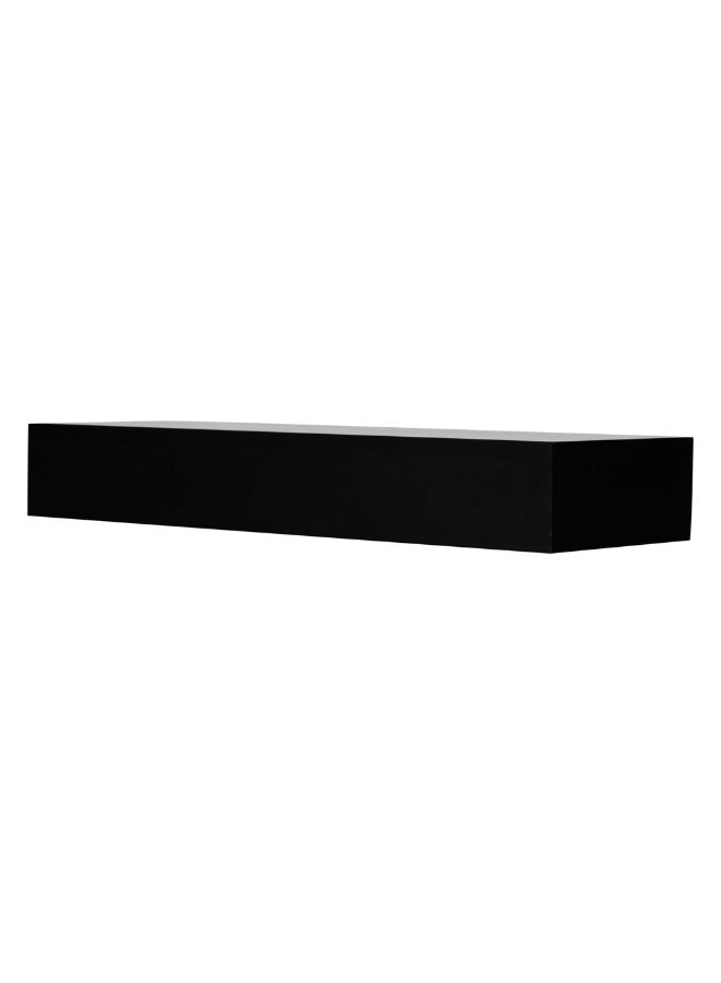 Restaurantware 20.5 x 7 x 3.25 Inch Display Riser, 1 Rectangle Wood Bakery Display - Short Riser, For Retail, Catering, or Buffets, Black Bamboo Food Display Riser, Showcase Cupcakes, or Candy  - Image 1