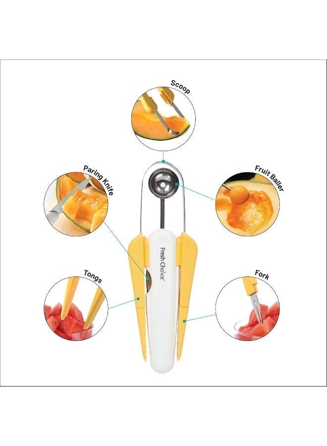 fresh choice أداة فريش تشويس المتعددة للفواكه والخضروات - Image 3