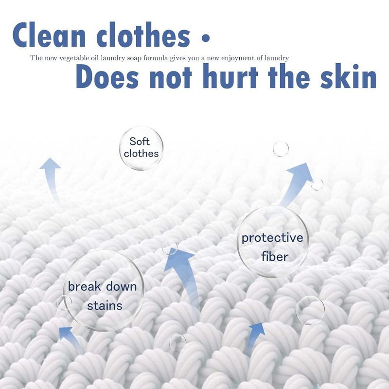 كلاراكو صابون جراند كاكلاراكول - صابون تنظيف الملابس الداخلية، صابون جراند كاكلاراكول لإزالة البقع، صابون غسيل جراند كاكلاراكول للتبييض، صابون جراند كاكلاراكول مع فرشاة، صابون جراند كاكلاراكول لتنظيف الملابس الداخلية (قطعة واحدة مع فرشاة) - Image 4